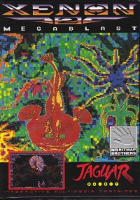 Xenon 2: Megablast Jaguar US box art